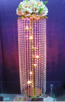 

acrylic crystal shape gold w