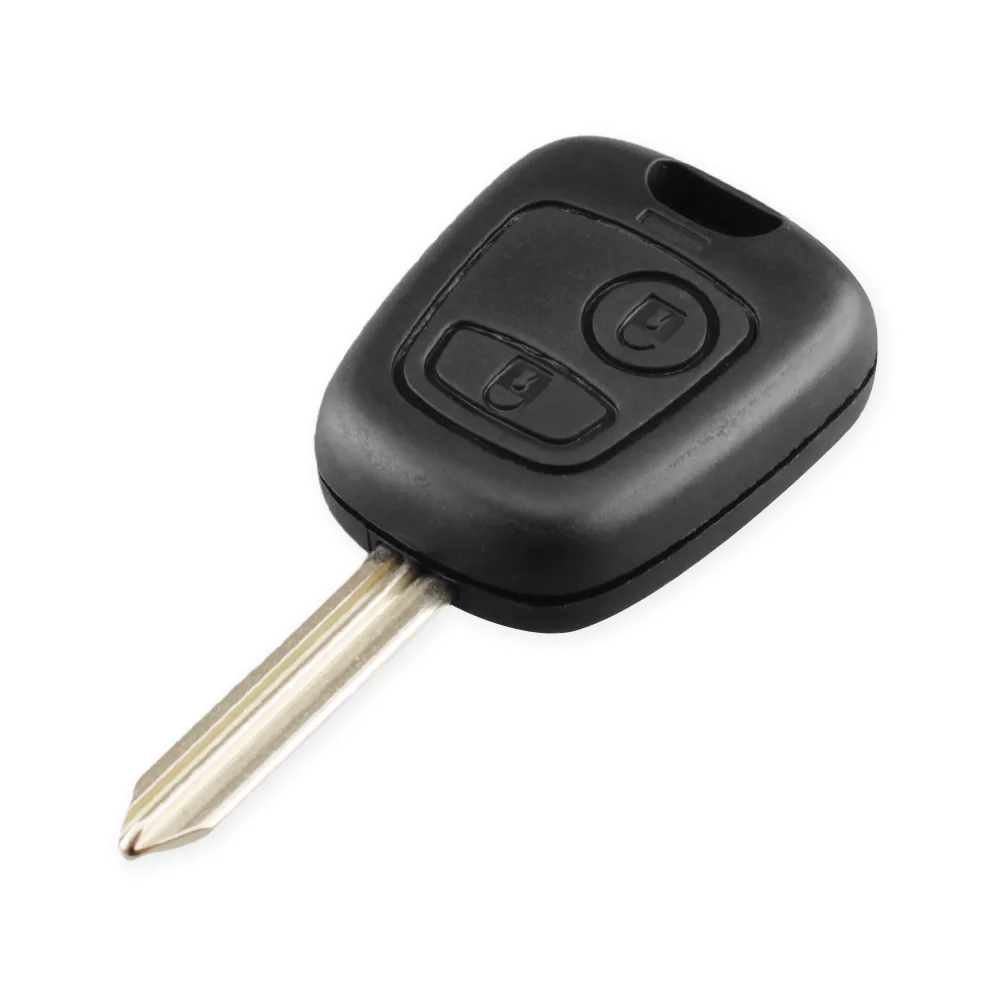 KEYYOU 2 Button Remote Key Fob Car Key Case Shell For Citroen C1 C2 C3 C4 C5 C6 Saxo Xsara Picasso Berlingo - Number of Buttons: SX9 Blade