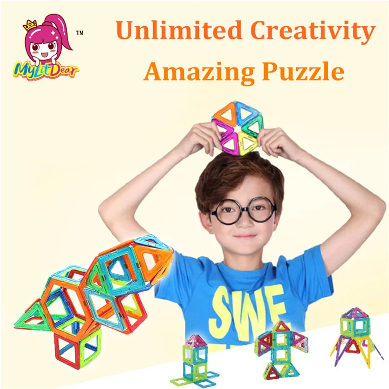 36 шт. модели больших размеров строительные блоки игрушки магнитный дизайнер