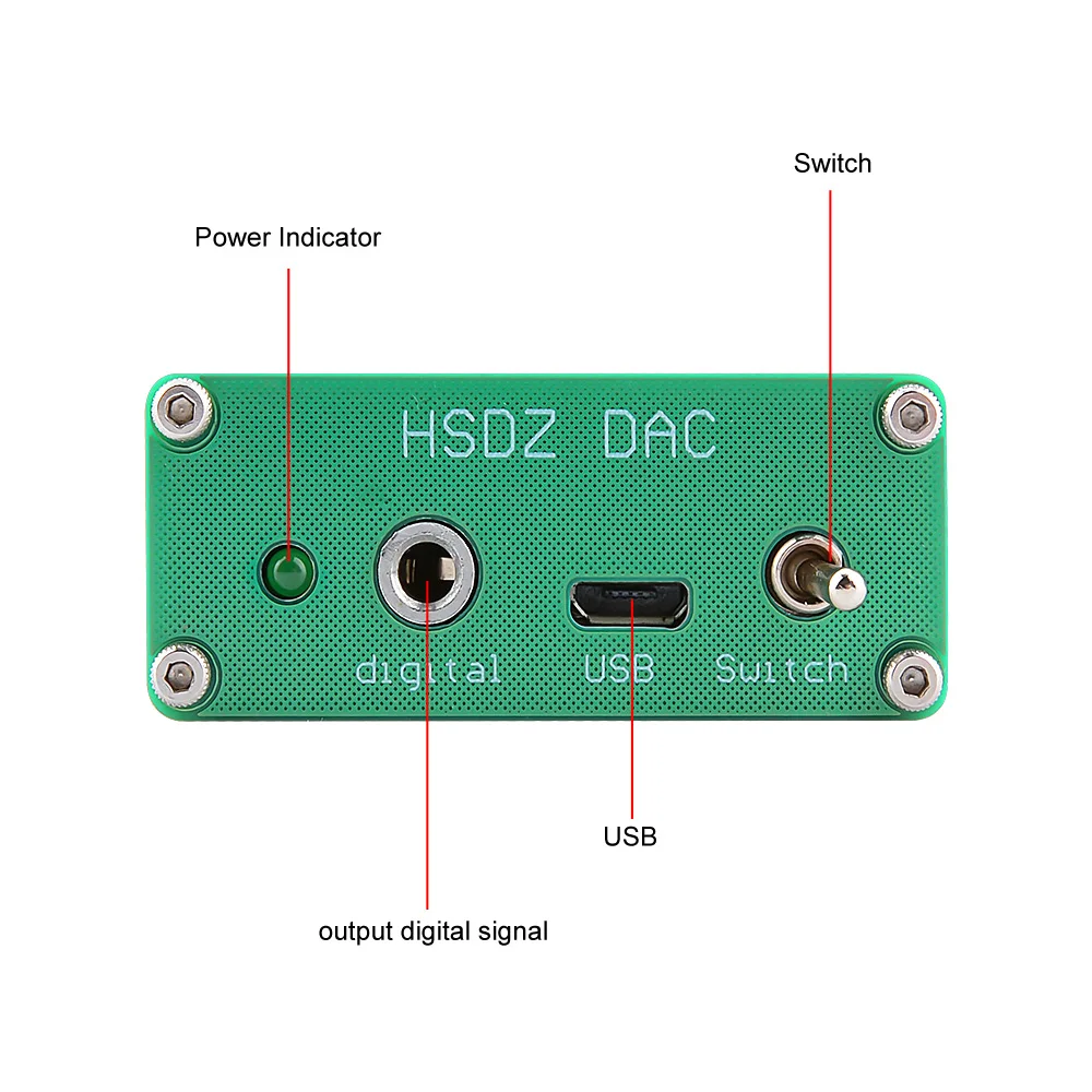 AIYIMA мини усилитель для наушников PCM2706 HIFI аудио декодер DAC USB звуковая карта TDA1305DAC