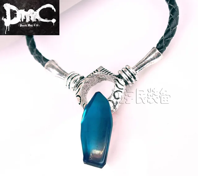 Dmc 5デビルメイクライダンテvergilネックレス用女と男人工水晶