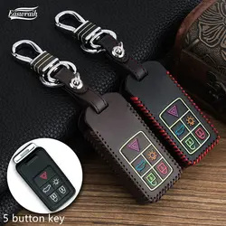 Автомобиль световой ключ Обложка для Volvo V40 V60 S40 S60 S80 V50 V70 XC60 XC70 XC90 S90 Smart Remout Key Holder сумка аксессуары