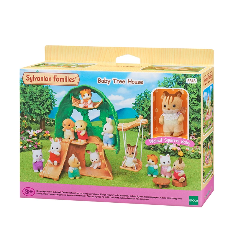 Sylvanian Families кукольный домик детский домик на дереве игрушка фигурка игровой набор девочка детский подарок#5318 Новинка