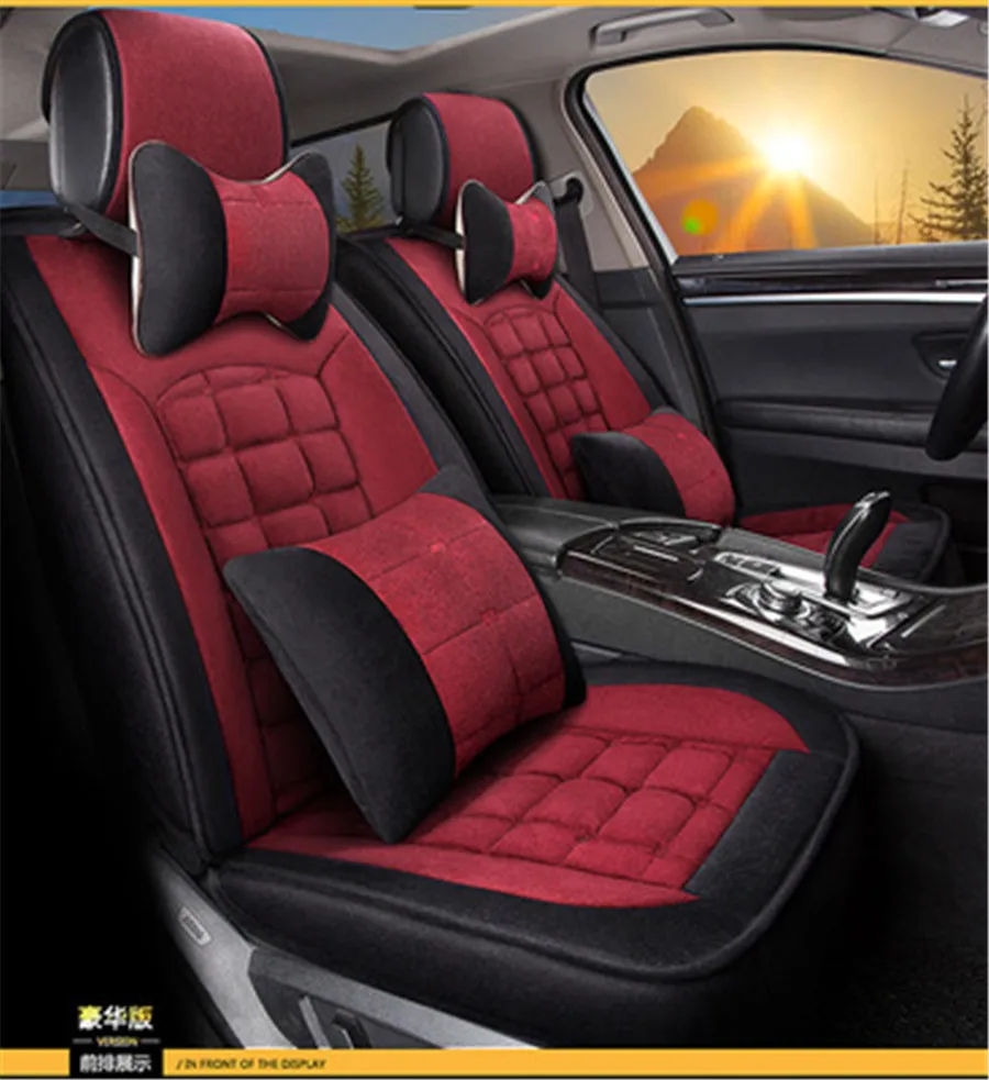 

Soft warm 5Seat Car Seat Covers fit NISSAN Pulsar/LEAF/Altima/Rogue/Cefiro/FUGA/JUKE/Cedric/Xterra/Silvia/NAVARA/D22