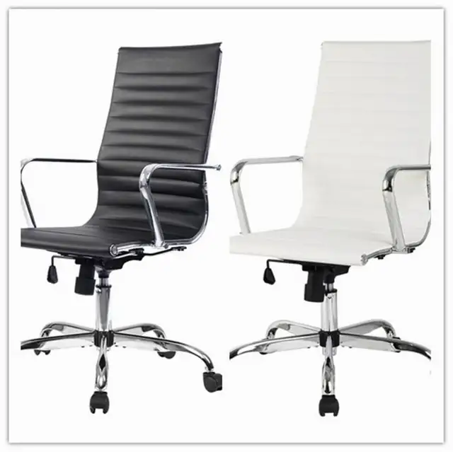 PU Taburete silla de oficina giratorio ajustable plegable ergonomica ... PU Taburete silla de oficina giratorio ajustable plegable ergonomica ...