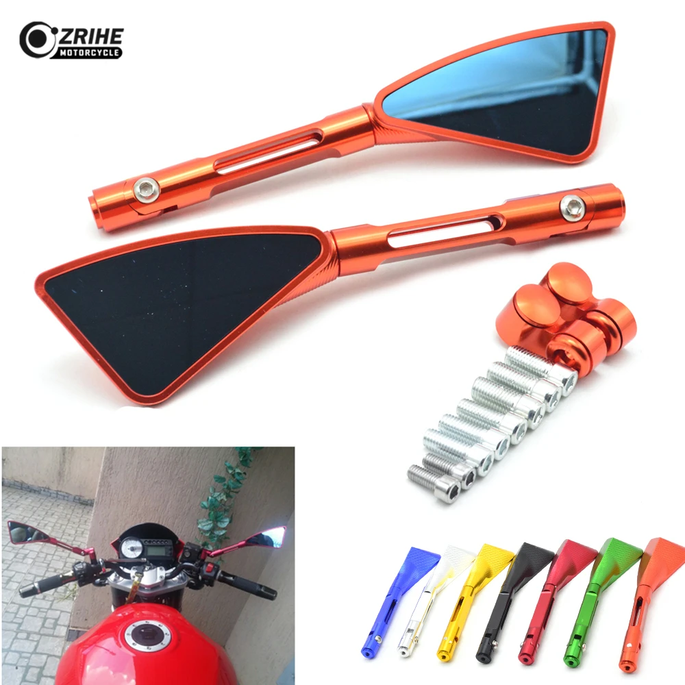 Motorcycle Rearview Mirrors Sports Glass Rear View Side Mirror for SUZUKI GSX-S750 GSX-S GSX 650F 1000 1250 1400 sv650 sv650s