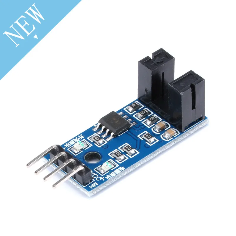 Модуль датчика скорости ИК-оптрона типа слота LM393 для канавки Arduino зуммера реле
