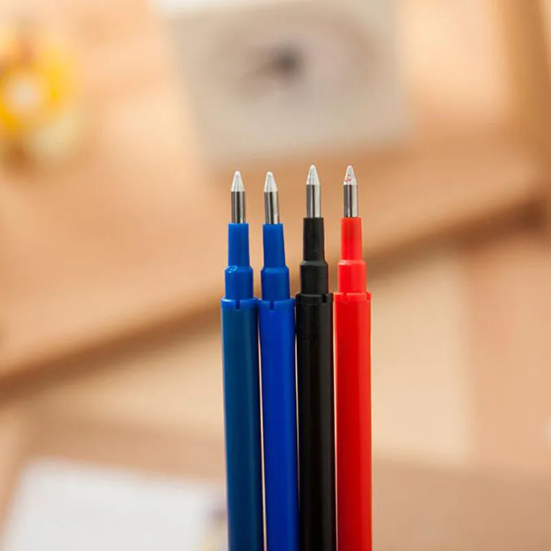 0,5 мм 11 см стираемая нейтральная ручка набор пуль синий/черный/красный/чернильный синий цвет офисные и школьные принадлежности