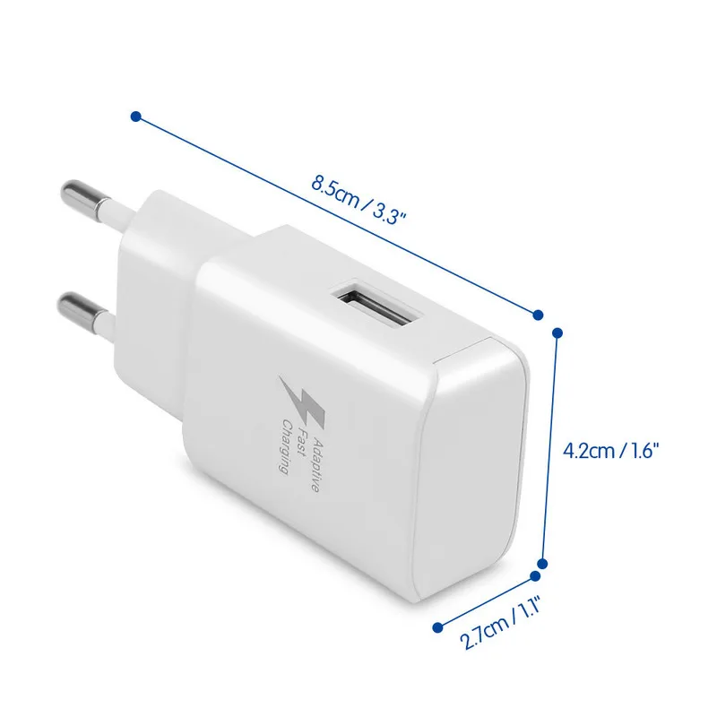 Быстрое настенное зарядное устройство EU US адаптер 5 в 2.1A USB зарядное устройство для iPhone X 7 для iPad для samsung S9 для Xiaomi Mi 8 зарядное устройство для мобильного телефона