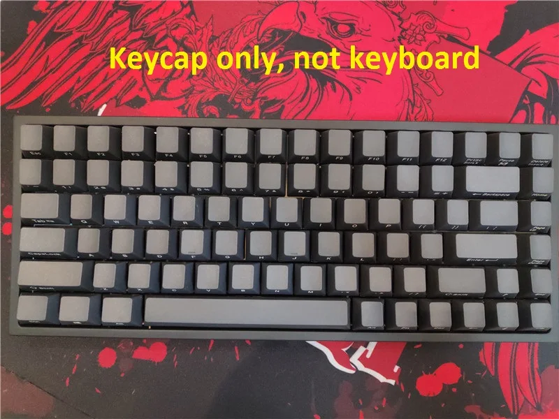 Keycool 84 мини механическая клавиатура PBT keycap mini84 компактная игровая клавиатура с боковой печатью клавиши Ретро Dolch cherry mx