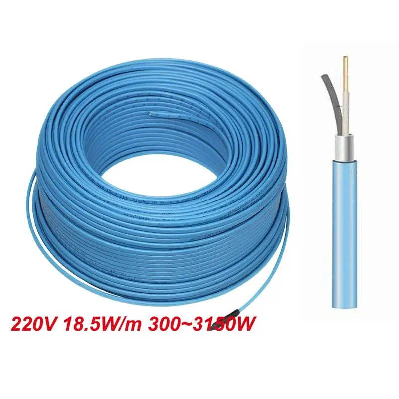 

MINCO HEAT Single Conductor Under Ceramic Tile Wood Flooring Warming Floor Heating Cable 300~3150W