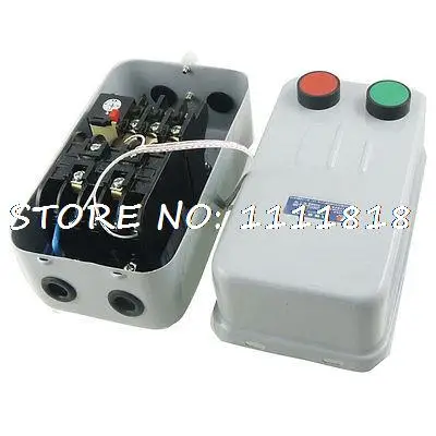 

AC 380V 11A 5HP Three Phase Motor Start Stop Control Electromagnetic Starter