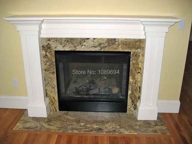 French Simple Design Marble Fireplace Indoor Stone Hearth Travertine French Simple Design Marble Fireplace Indoor Stone Hearth Travertine Hand Made Carving Chimney Piece