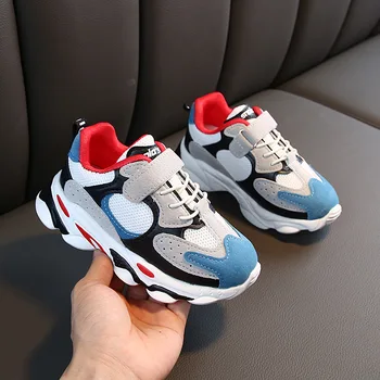 

New cool casual boys and girls children's shoes mesh breathable children's sports shoes size 26-30 sports shoes