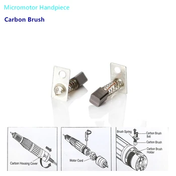 

2pcs Carbon Brushes for Strong 210 and Marathon Micromotor Handpiece carbon brush replace Electric Manicure Drill Accessory Tool