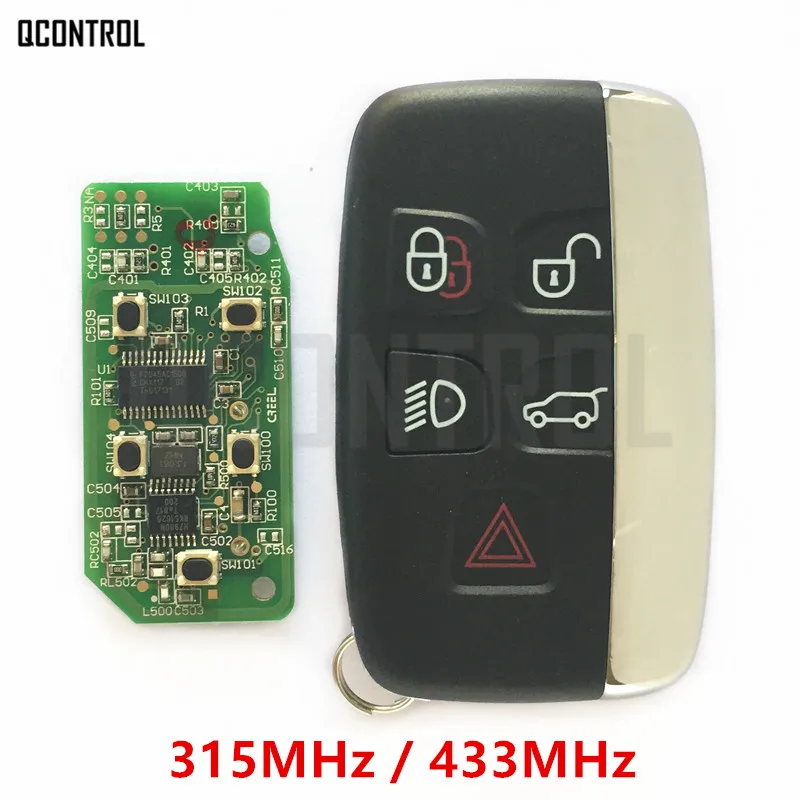 

QCONTROL Car Remote Smart Key 315MHz / 434MHz Suit for Land Rover Discovery 4 / Freelander for Range Rover Sport / Evoque