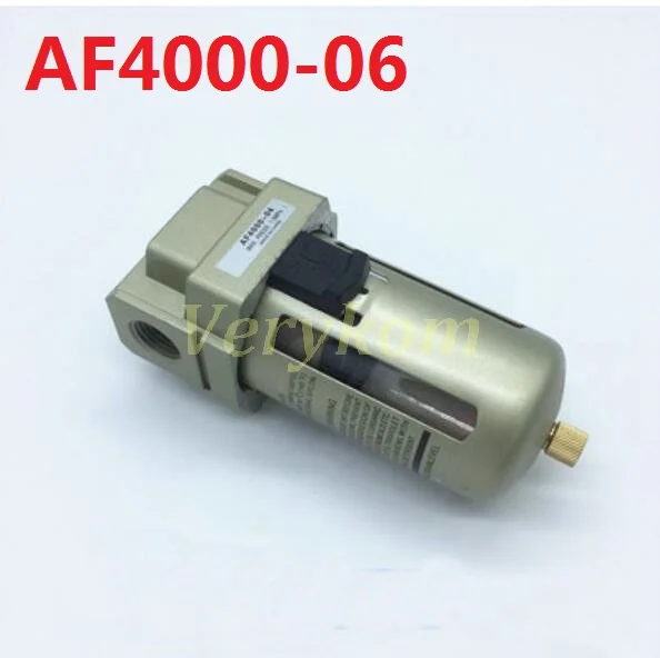Пневматический AF 4000-06 3/" bsp масляный сепаратор воды воздушный фильтр для компрессора чашки SMC тип с крышкой автоматический слив AF4000-06D кронштейн - Цвет: AF4000-06