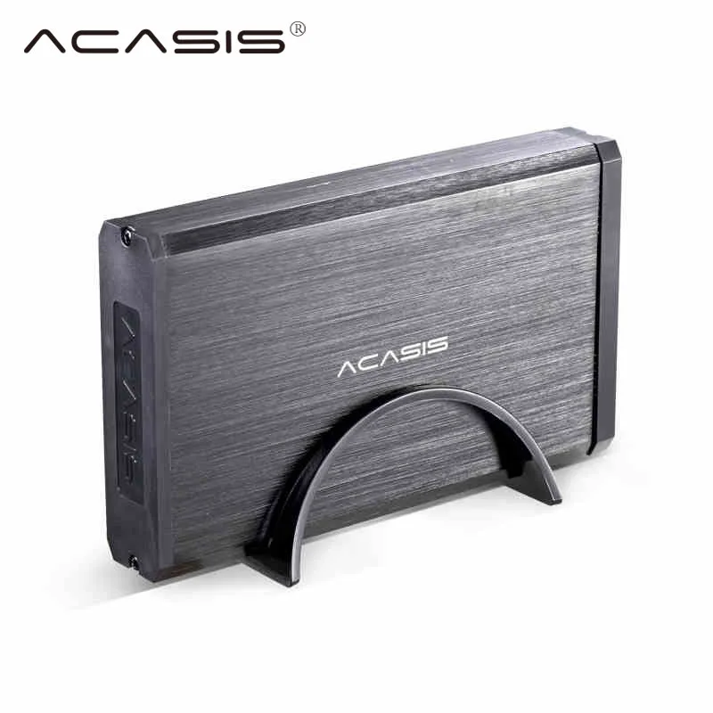 

Aluminum 3.5 inch USB 3.0 SATA external hard disk box enclosure stand by 4TB hard disk enclosure computer Laptop Desktop HDD D