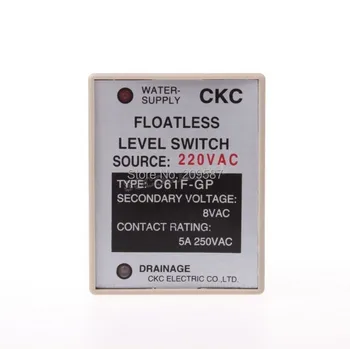 

C61F-GP AC 110V Liquid Control Relay 8 Pin Liquid Floatless Level Switch Controller & Base