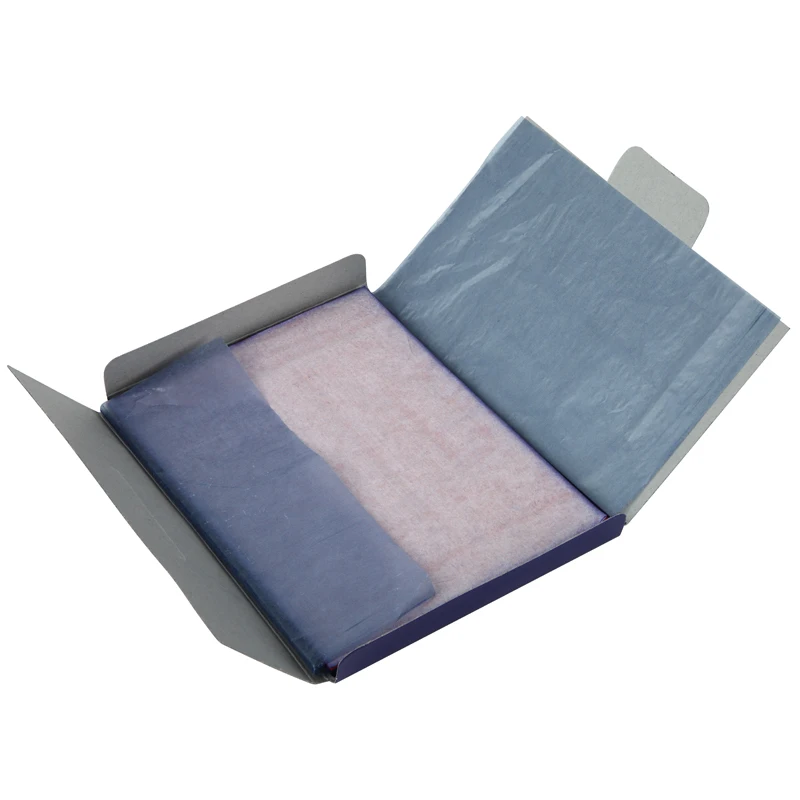 16K Carbon Paper Blue Double Sided Include 1 Red Ones 100sheets 255x185mm Good Quality Thin Type Stationery Paper Finance