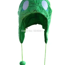 Высокое качество мультфильм фильм ТВ Игры Amumuu плюшевая шляпа для косплея Мода Грин Теплая Зимняя кепка игра Amumuu шапки