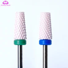 Manicure machine accessories Ceramic nail drill bits for removing the stratum corneum and nail polish remover electric nail file