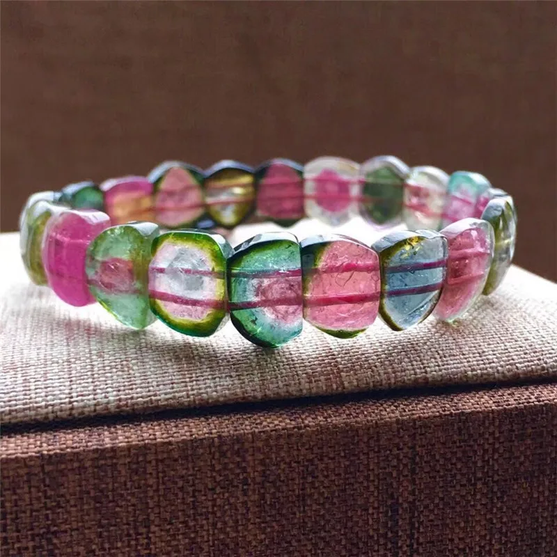 Natural Colorful Tourmaline Bangle Bracelt (1)