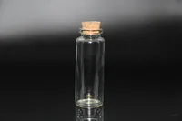 5pcs 30*80mm 40ML Glass Jars with Cork Bottles Jars Containers Sand Liquid Food Wedding Gift Vial Bottles for Wedding Decor Gift 1