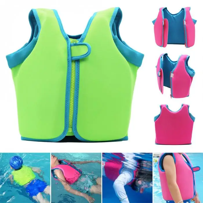 Детский купальный жилет, спасательный жилет для дайвинга для летнего плавания, отдыха, FH99