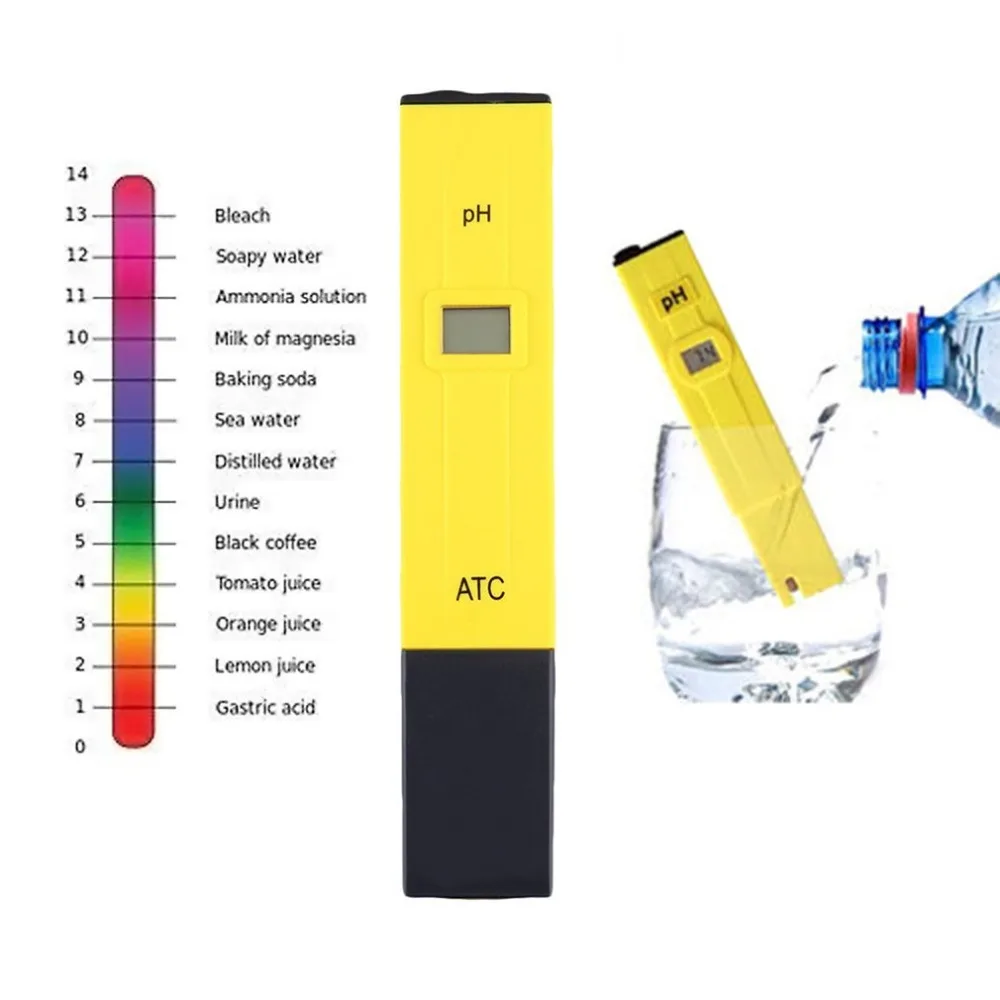 Портативный цифровой ph-метр тестер с TDS метр ph-измеоитель в виде ручки 0,0-14,0 PH высокая точность для питья воды еда лаборатория PH монитор