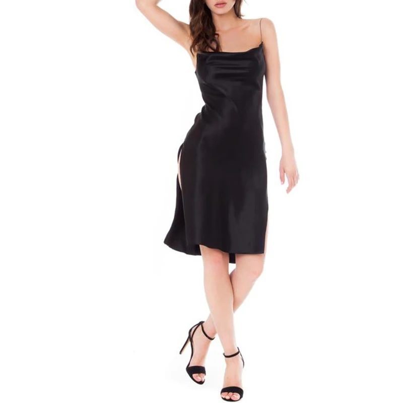 

ZYFPGS New Fashion Sexy Party Dress Women Summer Pack Hip Sexy Sheath Bodycon Club Dress Shoulder strap Bling Dress CYQ050