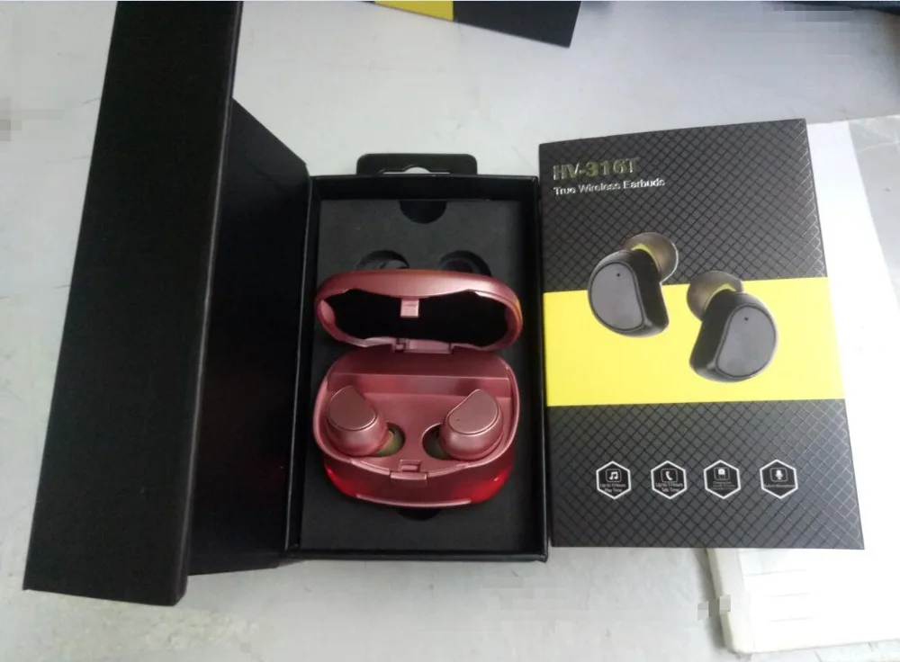 Original Mini  Bluetooth Earphones TWS Earbuds True Wireless Headphones Stereo Music Headset With Mic PK TWS I7 HBQ I7