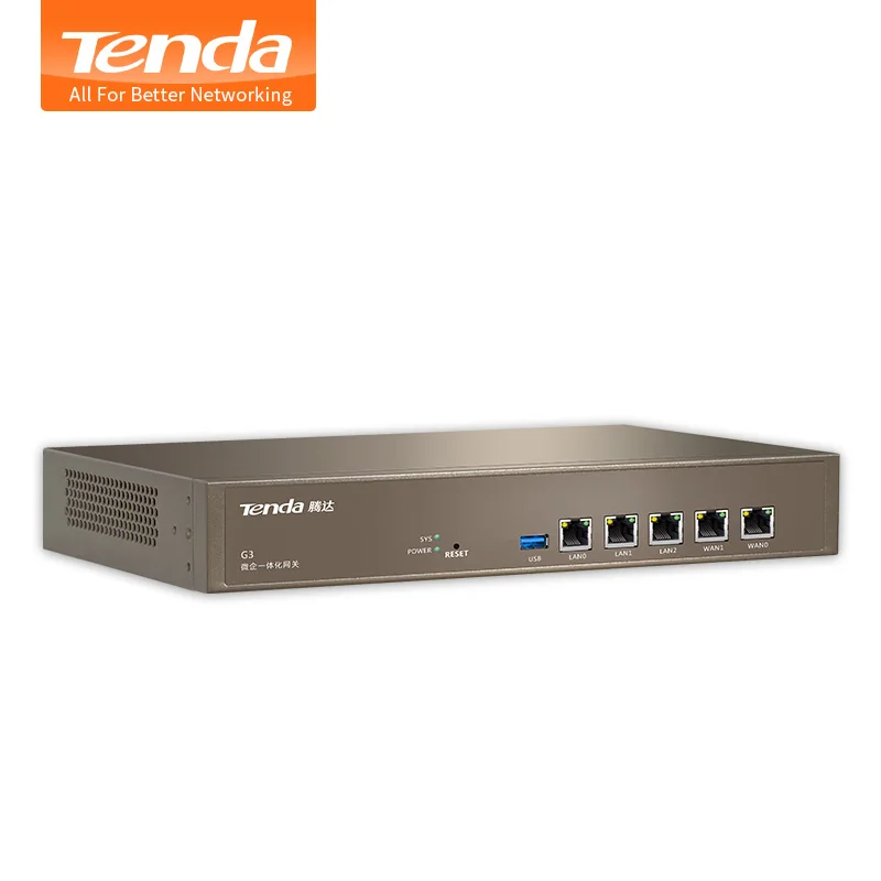 Tenda G3 Enterprise Router, Multi WAN Ports, PPTP/L2TP