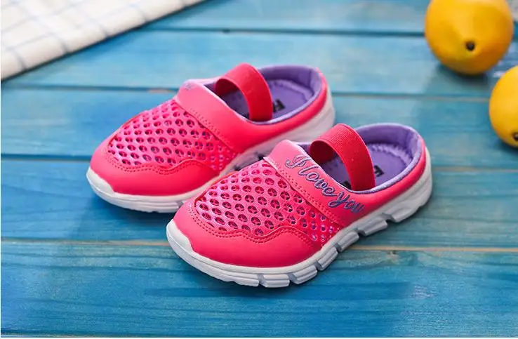 HaoChengJiaDe/новые детские летние мягкие сандалии; Size26-36; обувь для малышей; пляжные спортивные сандалии; сандалии с закрытым носком для мальчиков