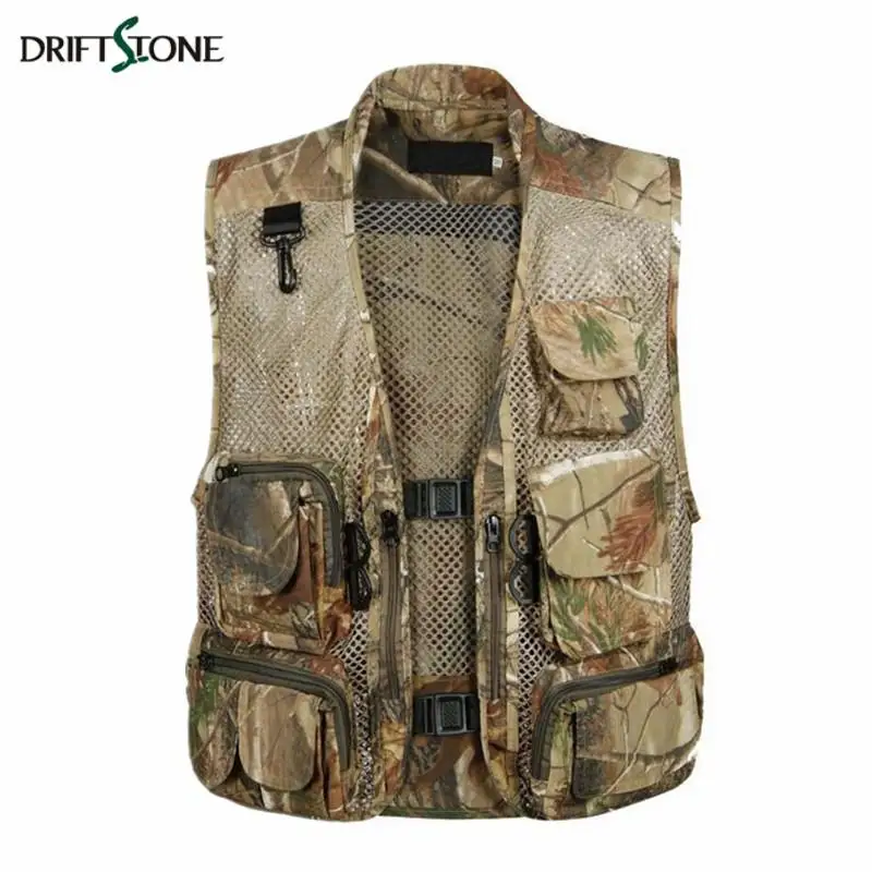

Camouflage Waistcoat Vest Men Detachable Multi-functional Waterproof Camo Hunter Vest Men's Photographer Sleeverless Jackets