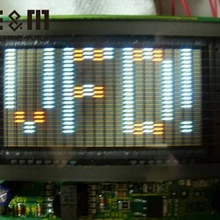 20x8 все новые VFD дисплей экран панель 3 цвета Графический решетчатый костюм для SCM вакуумный флуоресцентный ультра широкий температура