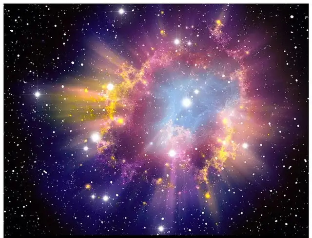 Customized 3d Ceiling Murals Wallpaper Colorful Sky Empty Universe