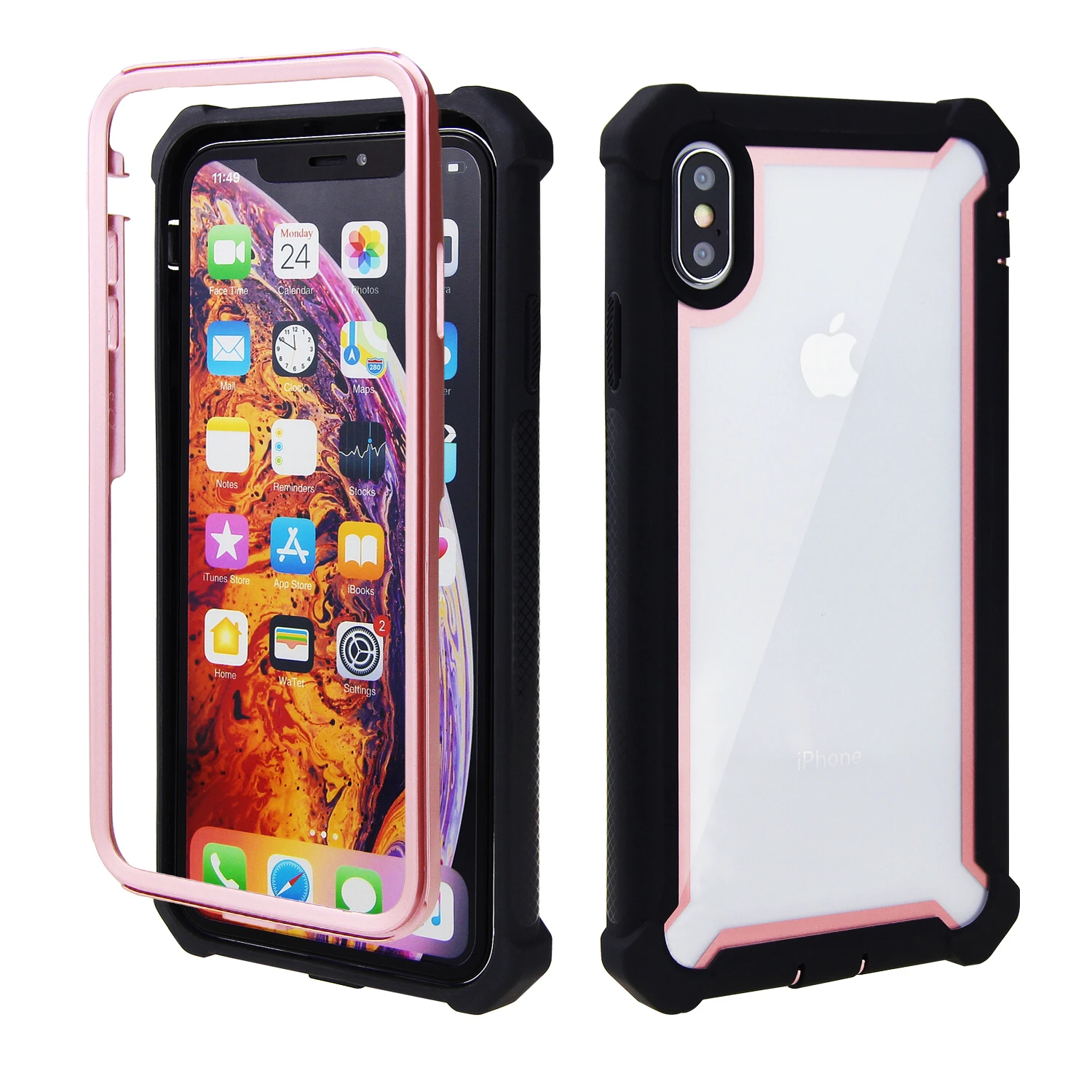 Luxury Armor Shockproof space Case for iphone 6G 6plus 7G 7plus 8G 8plus X XS XR XSMAX Soft and transparent case |