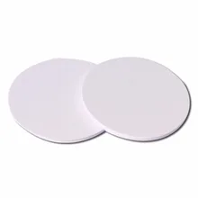 100 шт.) 125 кГц Rfid метки EM4100 ID круглая сумка для монет, карт 13,56 МГц IC Тэги монеты