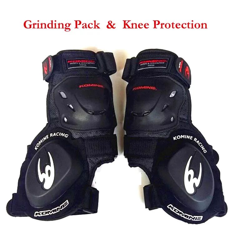 

Knee Protective Foot Protective Grinding Pack Knee Protective Slipper Knee Protective Device for Motorcycle