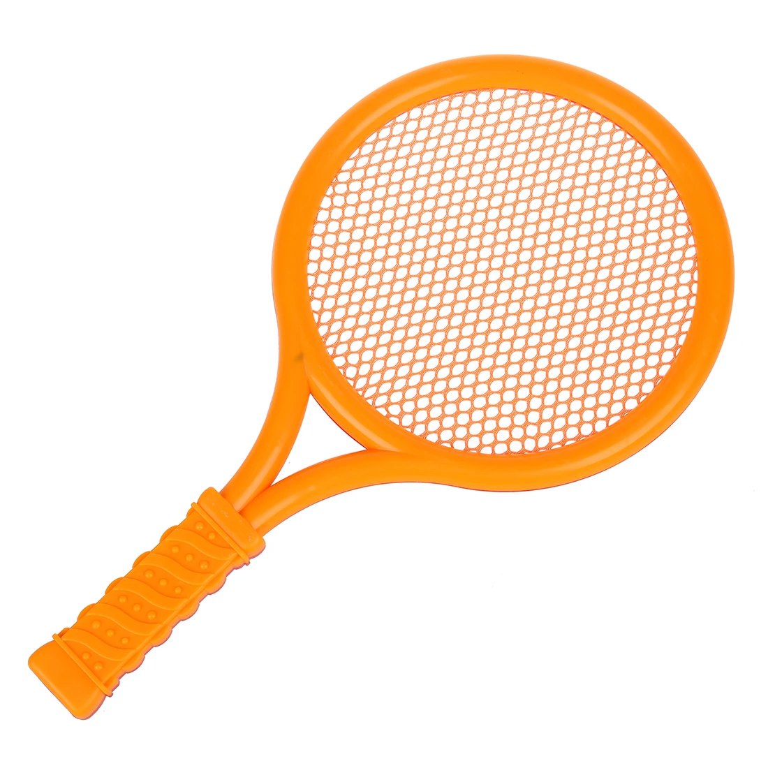 Children Play Game Orange Red Plastic Tennis Badminton Racket Toy Set
