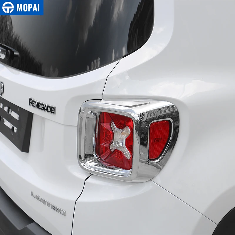 MOPAI Автомобильный задний светильник, декоративная накладка для Jeep Renegade-, внешние аксессуары, наклейки для автомобиля