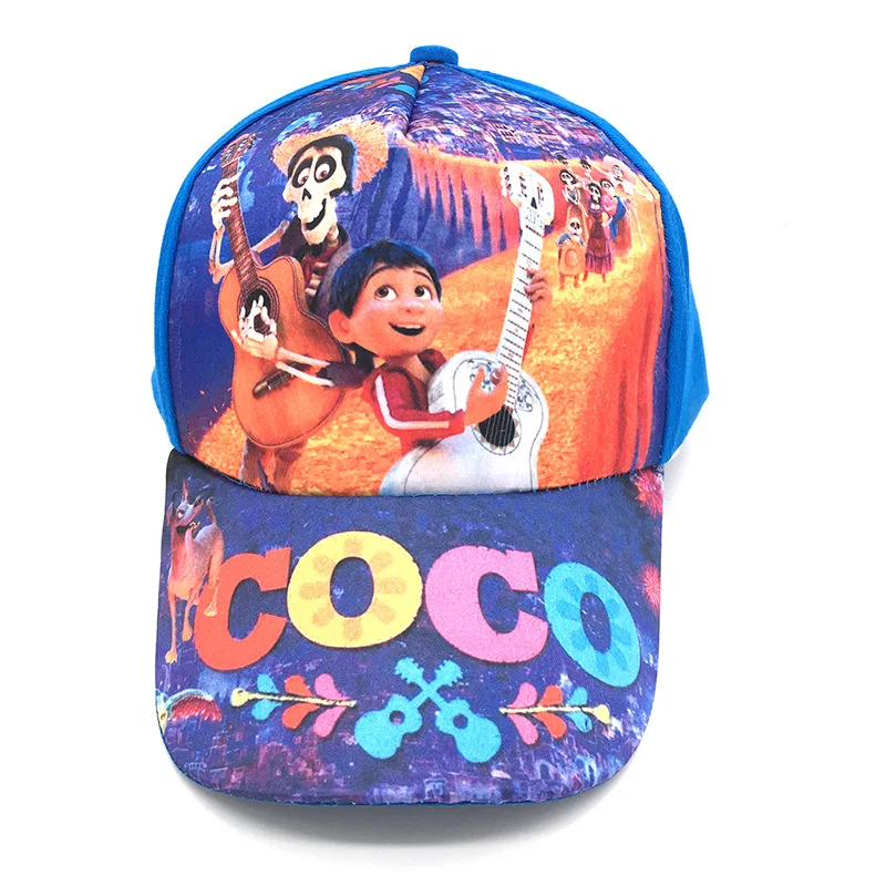 

Cartoon Coco Baby Hat Boys Girls Cute Miguel Caps Kids Cool Moana Baseball Caps Casual Fashion Baby Cap DS29