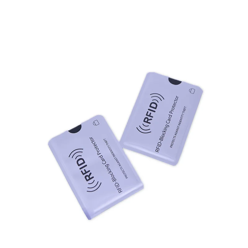 10Pcs/Set RFID Shielded Sleeve Card Blocking 13.56mhz IC RFID Card Protection NFC Security Card Prevent Unauthorized Scanning