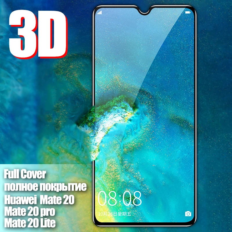 

Tempered Glass on for Huawei Mate 20 Lite Phone Film for Mate 20 Light Curved Protective Glass for Mate 20 Pro Screen Protector