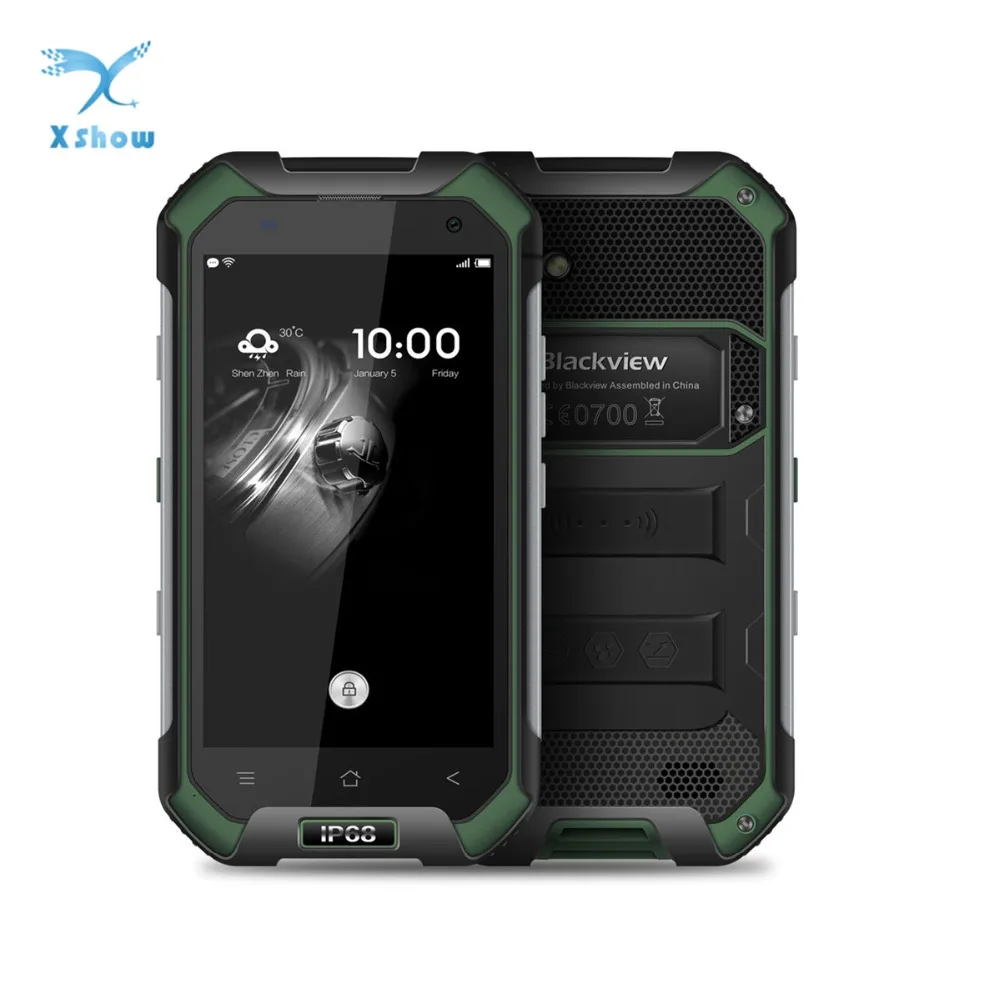 

Original Blackview BV6000 4.7 Inch HD Screen Waterproof Smartphone 3GB RAM+32GB ROM Cell Phone MT6755,Octa-Core 4G Mobile Phone