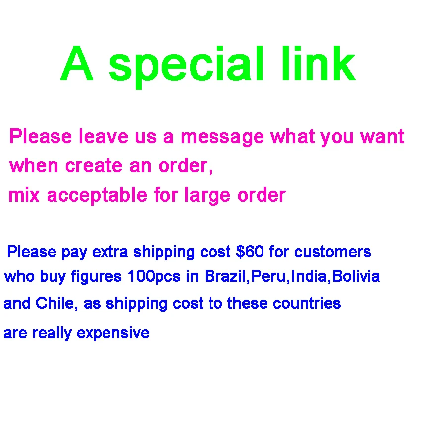 

A special link for my customer who want to buy action figures