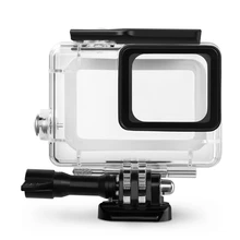 Waterproof Housing for GoPro Hero (2018)/6/5, Underwater Protective Case Shell 45M with Quick Release Bracket & Thumbscrew for#8