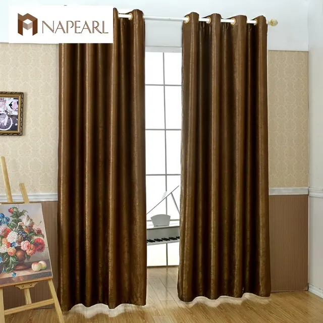 NAPEARL Solido tende oscuranti per soggiorno trattamenti di finestra ... NAPEARL Solido tende oscuranti per soggiorno trattamenti di finestra ...
