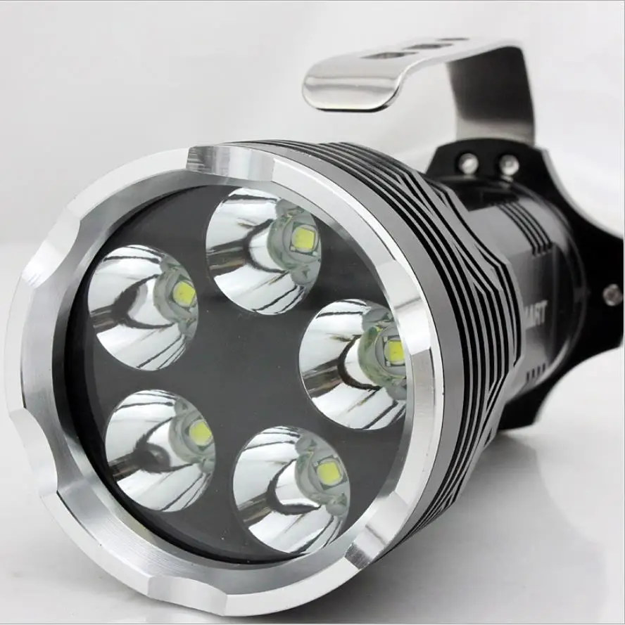 

5 * LED Searchlight 1200LM 5 Mode Light Flashlight Waterproof Camping Search Light Hunting Lamp Lantern